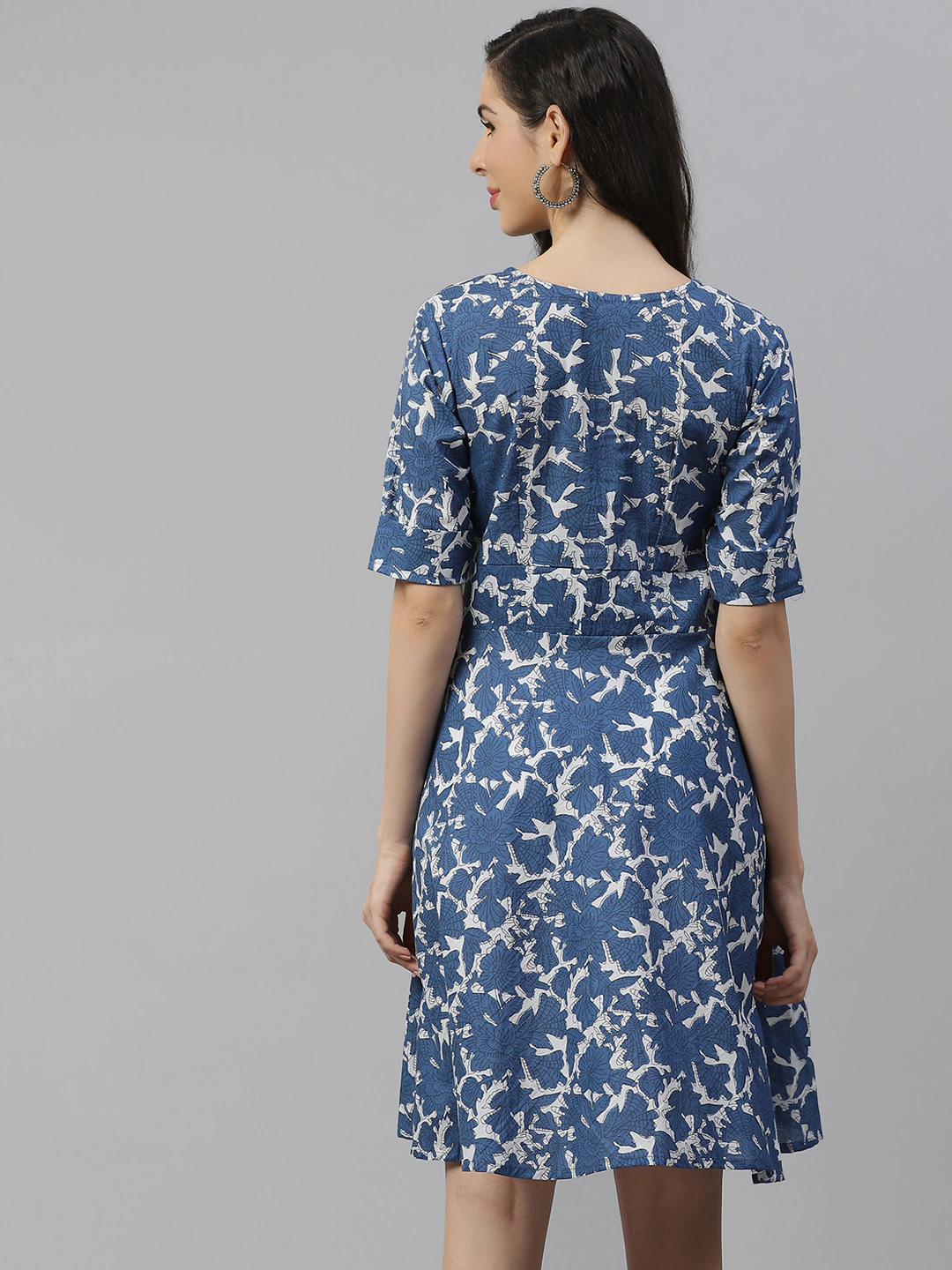 Indigo Orchard Dress