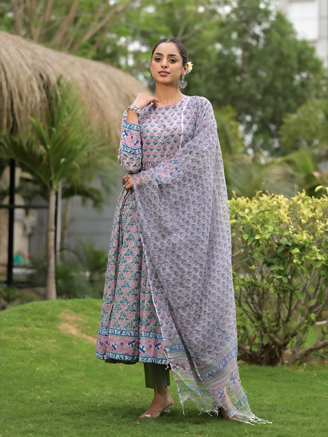 Phulwari Anarkali Set