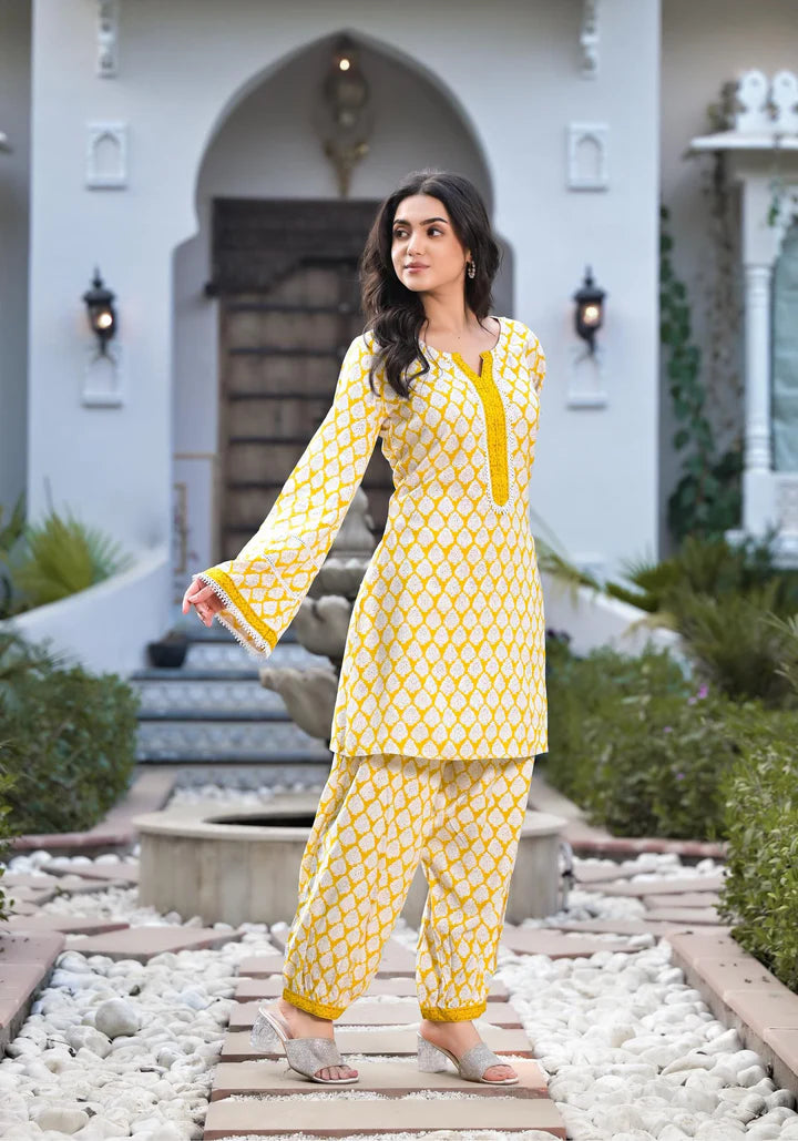 Amaltas Co-ord Kurta Set