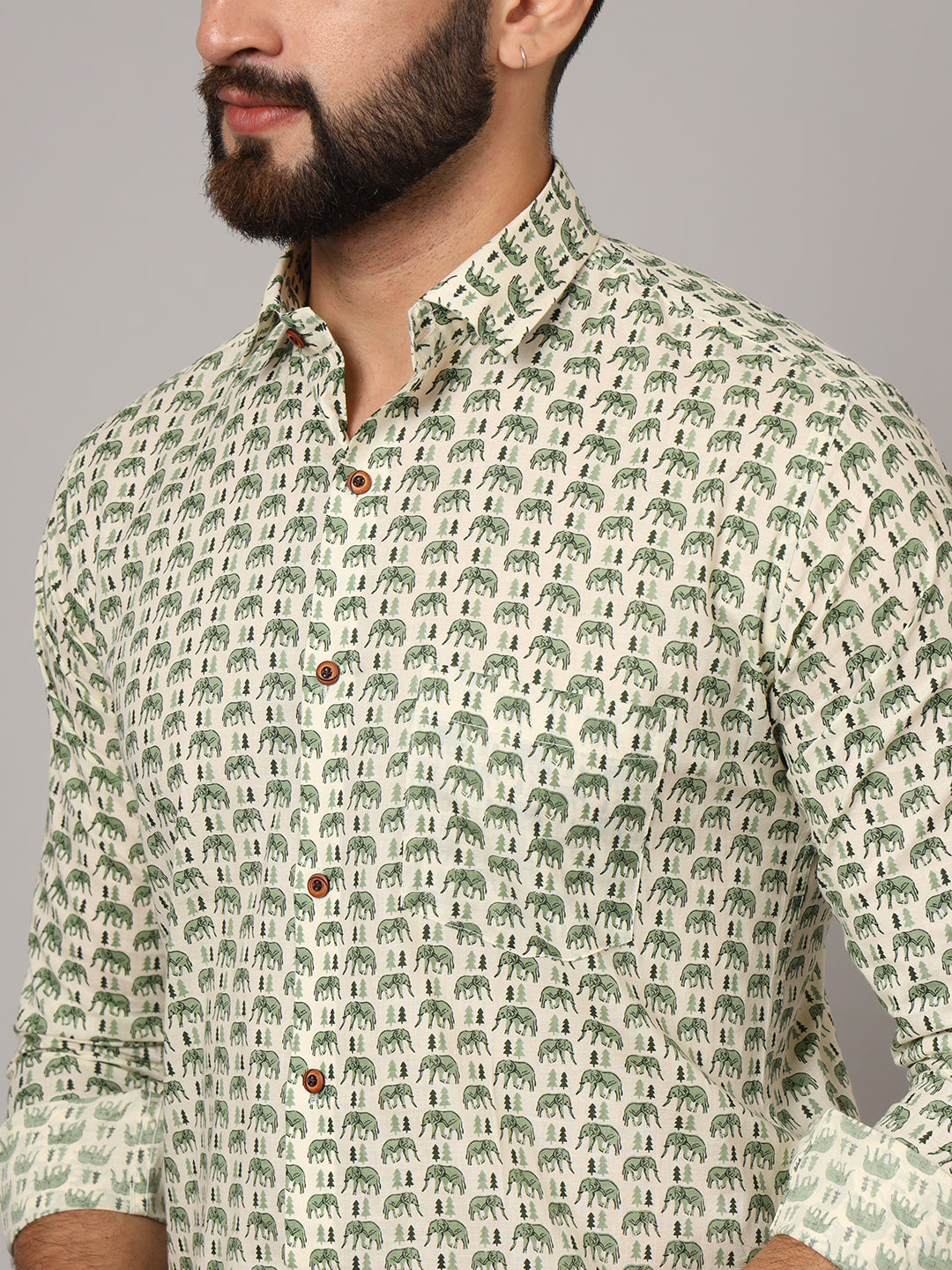 Jungle Mens Shirt - Full Sleeves