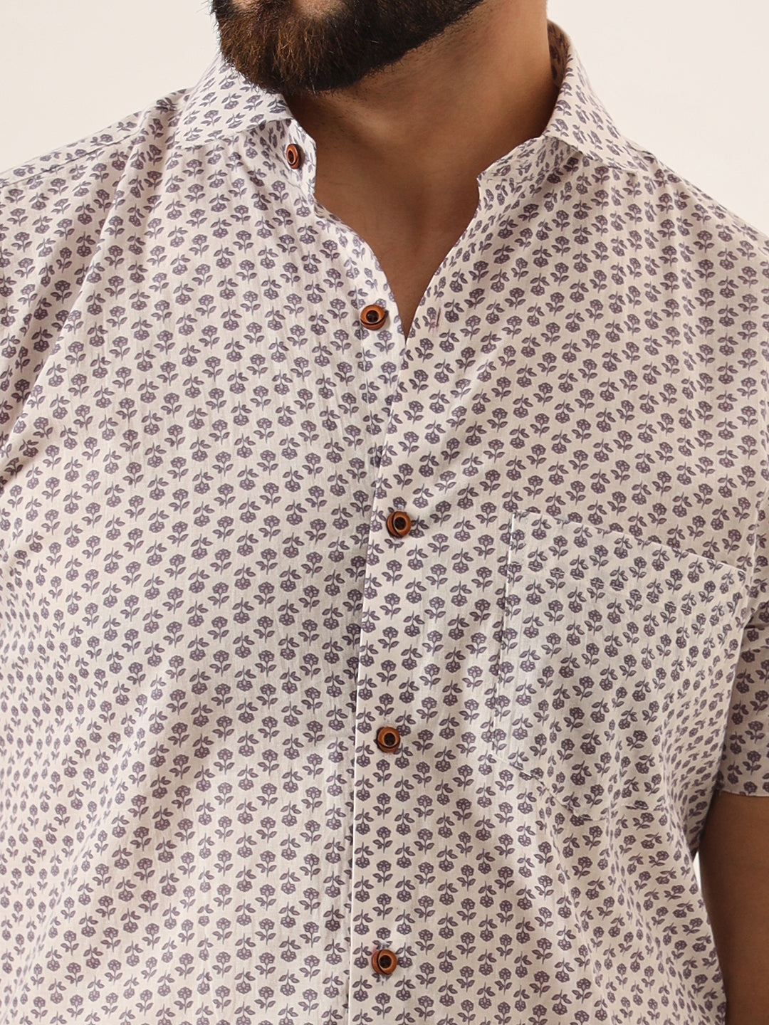 Ivy Mens Shirt - Half Sleeves